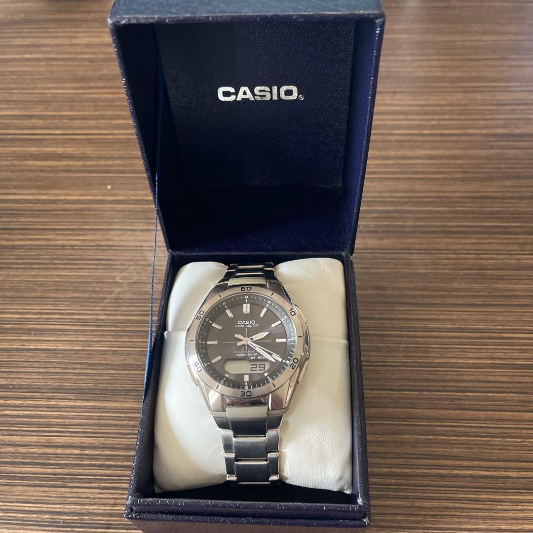 CASIO wave ceptor tough solar radio clock main body