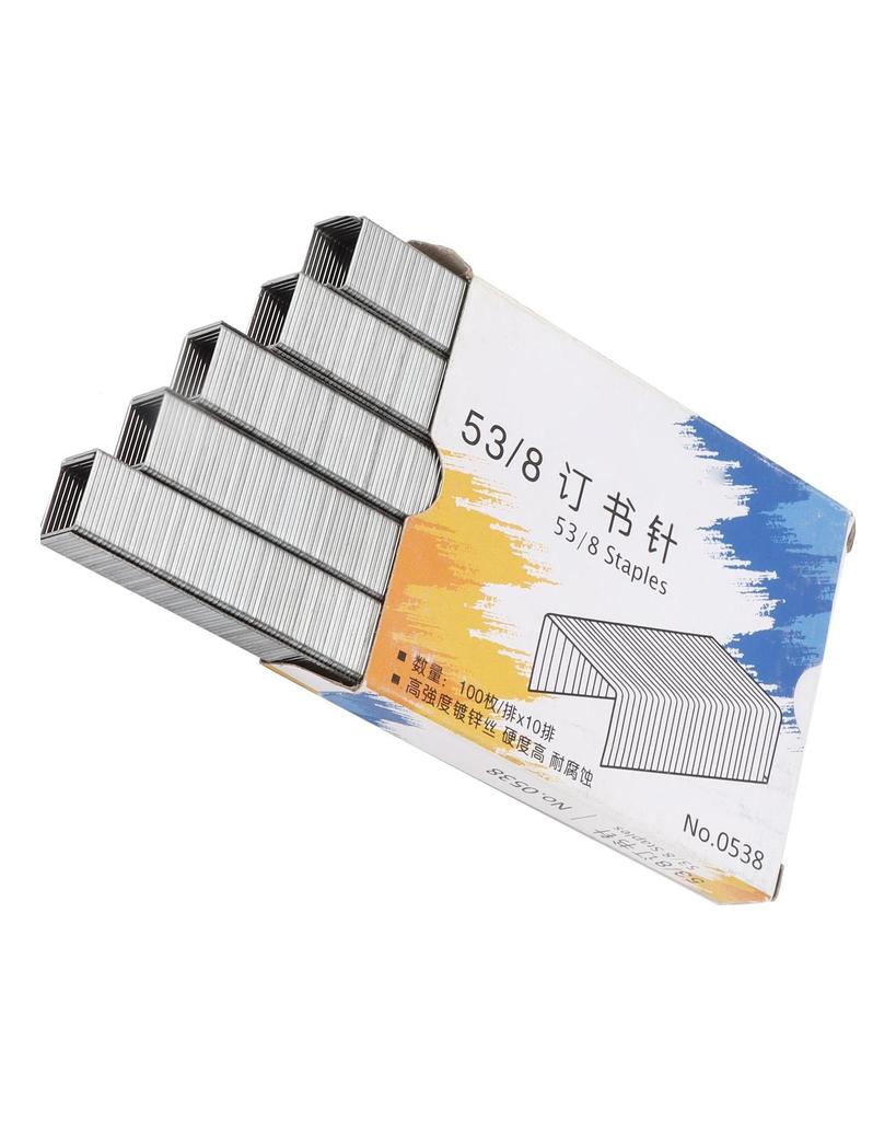 KWTRIO Heftklammern aus verzinktem Draht, anwendbar als Nagelpistole, Heftgerät, Zubehör für Büro, Zuhause, Schule