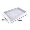Jewelry Organizer Tray SuedeLike Display OpenTop for Women, Collectors, Drawer,
