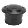 75mm Dashboard Air Conditioning Deflector Outlet Black Round Vent Universal for Bus RV