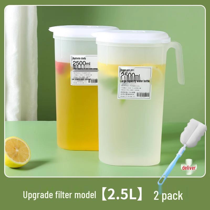 High-Temperature Resistant Japanese Cold Brew Jug - Large Capacity for Beverages, Water, and Fruit Tea Storage