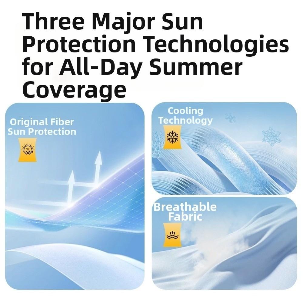 Shoulder/Neck Protection Sunscreen Seamless Face Mask UPF100+ 360° Wrap-around Facekini  Outdoor