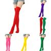Bequeme Passform Bonbonfarbene Strümpfe Oberschenkelhohe Socken Dekorative Lange Socken
