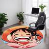 One Piece Luffy Office Round Area Rug,  Under Office Chairs Bedroom Living Room Home Decor A0908130