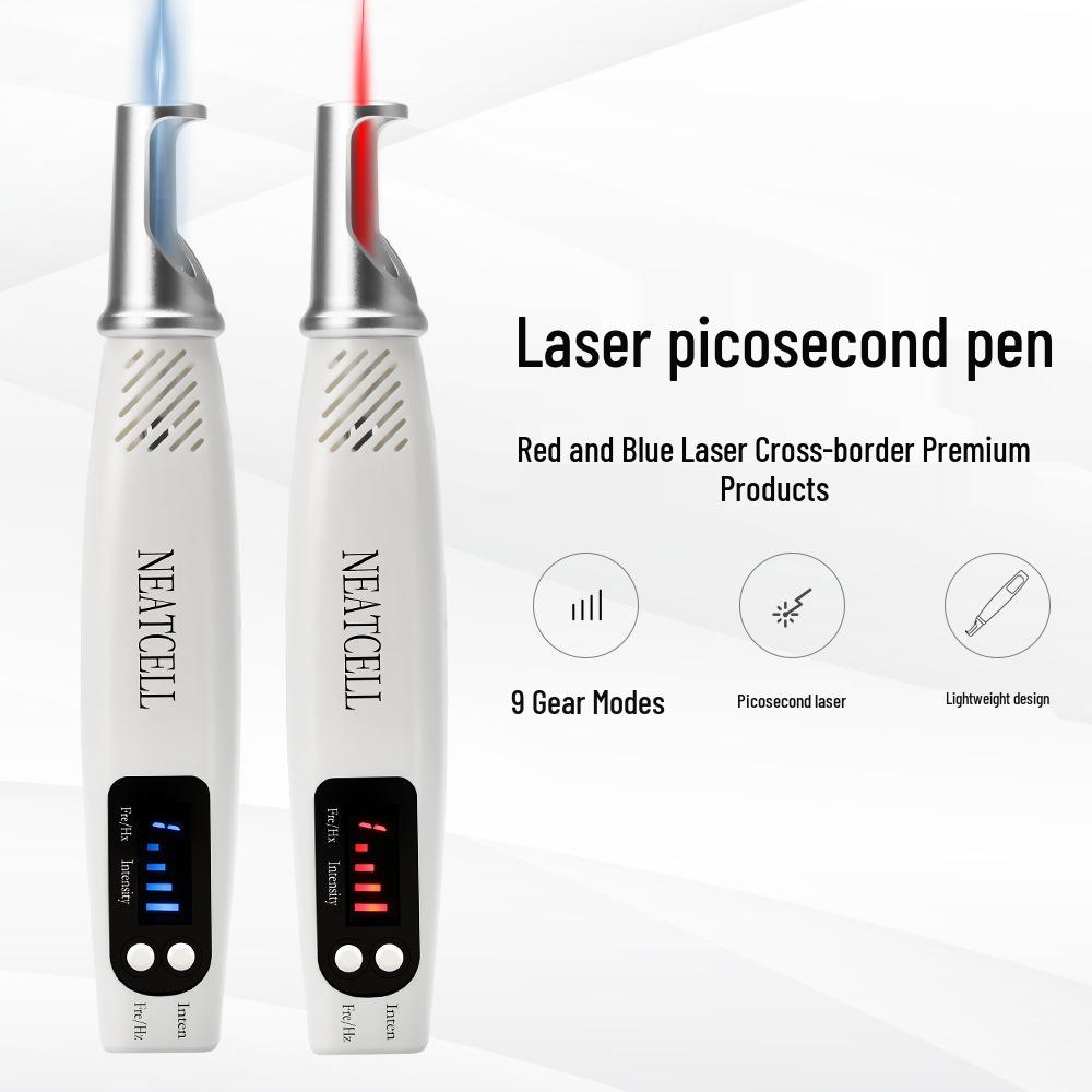 PicoSecond Laser Beauty Device for Spot, Freckle, Mole, Tattoo Removal, & Non-Invasive Brow Wash