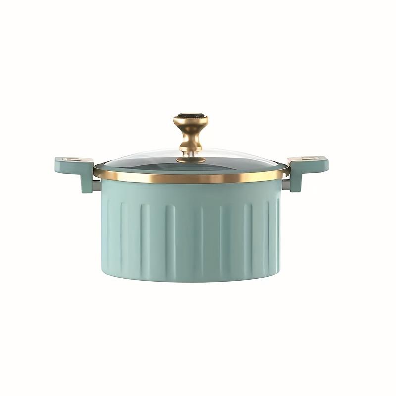 Casseroles de Cuisine en Émail Grande Capacité Double Poignée Cocotte Antiadhésive Multifonctionnelle Pot Domestique Pots Adaptés Pour La Cuisine