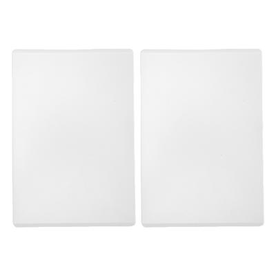 2pcs 19.5×15CM Die Cutting Plate Transparent Clear Cutting Plate Die Cutting Mat  Die Work