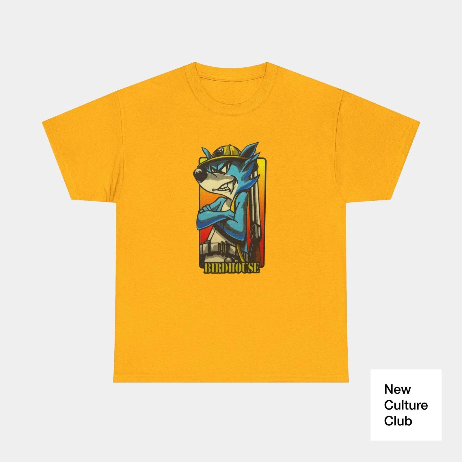 Ranger Willy Santos Pro 1997 Birdhouse Wolf Skateboarding Classic 100% Cotton T-shirt Mens Tees Top Print 3XL