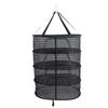 Hanging Drying Mesh with Zipper Breathable Polyester Foldable Hanging Mesh Drying Rack for Fish