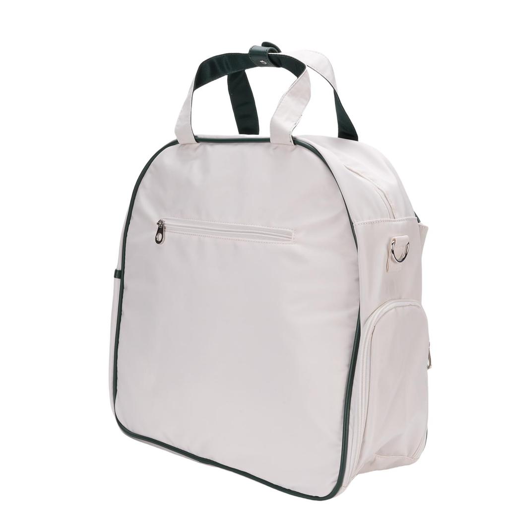 Tennis Racket Bag Waterproofing with Separate Shoe Compartment Insulated Cup Pocket Tennis Racquet Shoulder Bag for