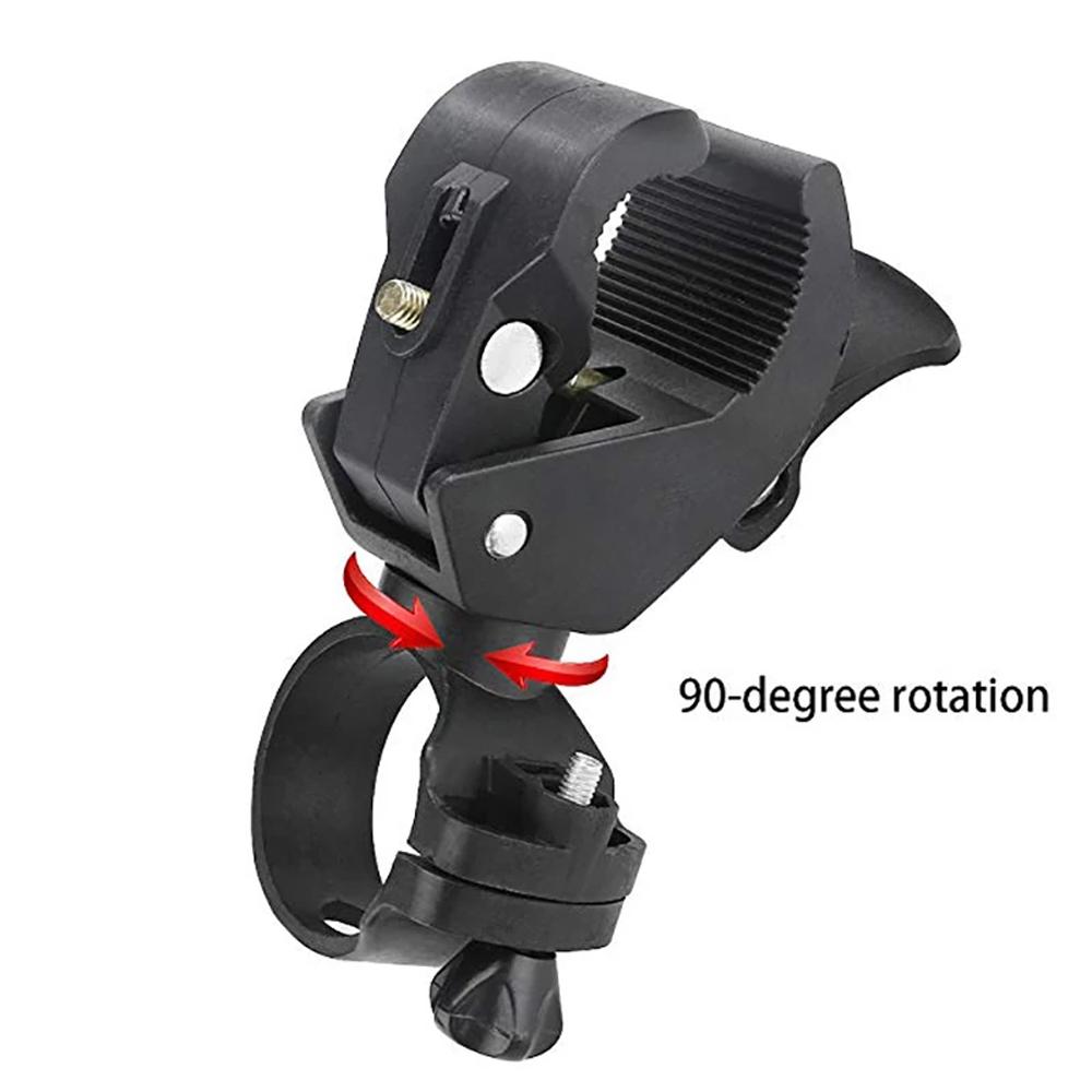 bike Rotating Road Bike Lamp Holder Bike Light Bracket Bicycle Light Stand Bike Flashlight Clamp
