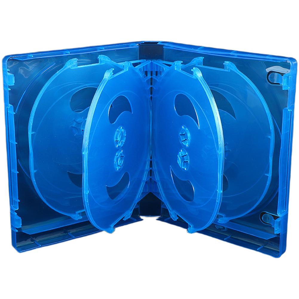 

10 Discs Household Plastic CD Case CD Storage Box For Blu-ray Game Cases Replacement CD DVD Discs Storage Bracket Box