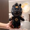 Black Stuffed Horse Toy Cute Zodiac Pony Figurine Funny Horse Plush Doll  Year of Horse