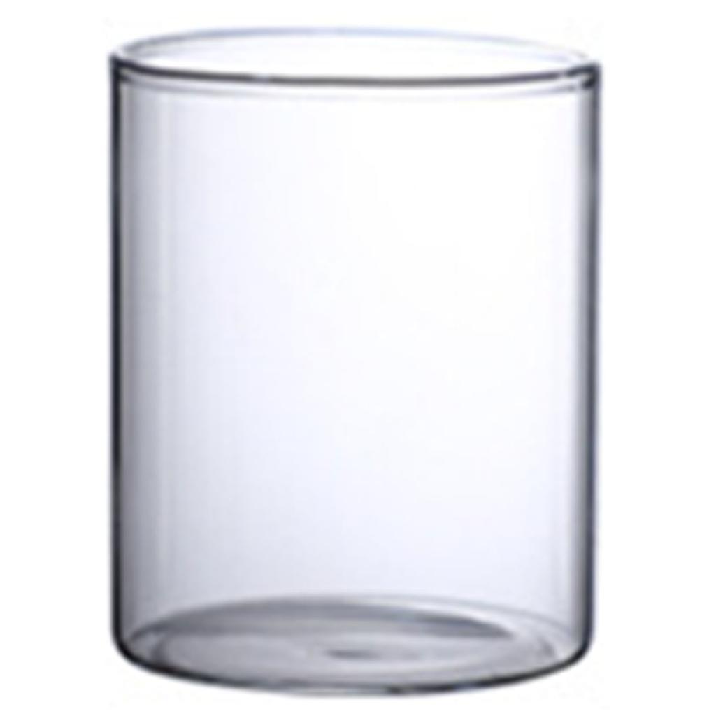 Clear Glass Flower Vase Tabletop Borosilicate Vases Floral Arrangements for Home Office Wedding Table