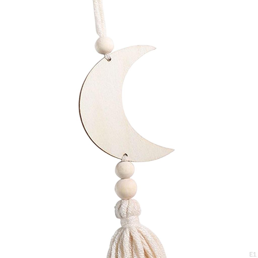 Boho Chic Wall Hanging Decor with Fringe for Home Office