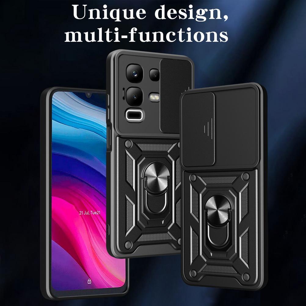 Kamera Schutzhülle für Infinix Note 50x Note 50 Pro + Note 40x 30 Pro INFINIX Zero 40 30 Armor Hybrid Metallring Halter Abdeckung