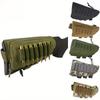 1PC Tactical Muti-functional Hunting Zipper Rifle Buttstock Pack Bag Cheek Pad Rest Shell Mag Ammo Pouch Pocket Magazine Bandolier