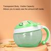 Baby Snack Container Animal Shape No Spill Impact Resistance Safe Tritan Toddler Snack Cup for Outdoor Travel Frog