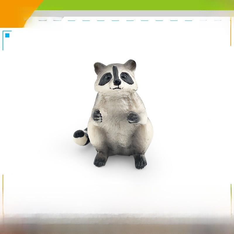 Realistische Wildtier PVC Schwarzbär Hyäne Esel Figuren Für Kinder Lern- und Ausstellungszwecke