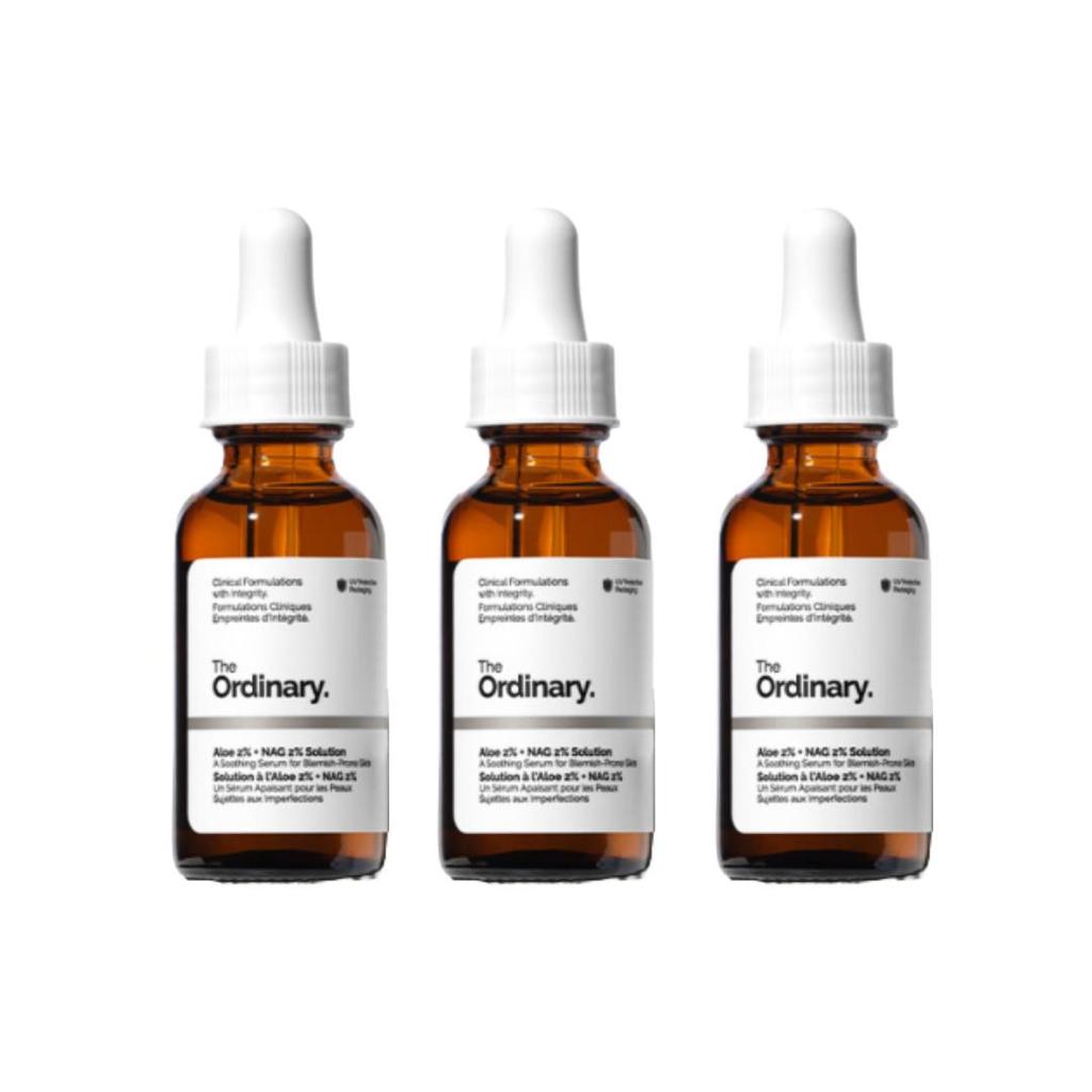 The Ordinary Aloe 2% + NAG 2% Solution 30ml  (3 Options)