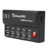 12 Ports USB Hub 5V 10A Power Adapter Charging Station Adapter Charger Home Travel  Type
