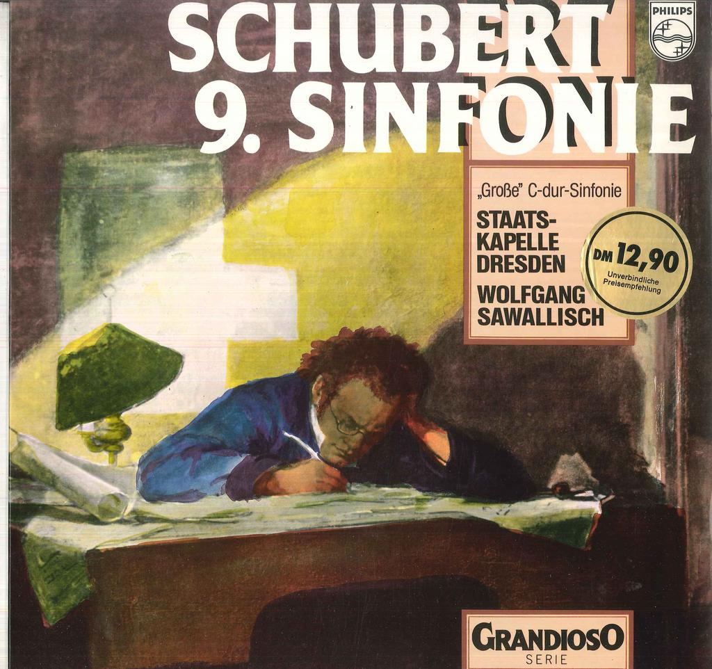 LP Record DRESDEN STATE ORCHESTRA, WOLFGANG S - Schubert Symphony No. 9 "the Great" 6570054 PHILIPS Germany Classical Used