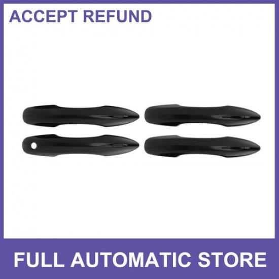 Door Handle Cover Protector for Toyota Camry Corolla 19-2025 Glossy Black