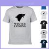 Game Of Thrones Ice Wolf Men Unisex Short Sleeve Casual T Shirt For All Seasons