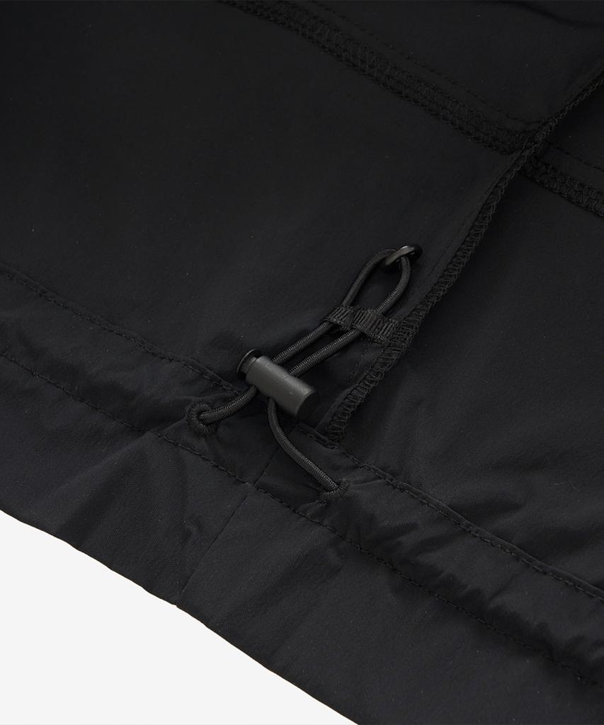 Nyuballanseu Nbncg3W612 / Women Frozen Woven Stretch Half Zip (Black)