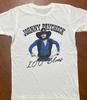 Vtg Johnny Paycheck I.O.U. Blues Cotton White All Size Unisex Shirt AG274