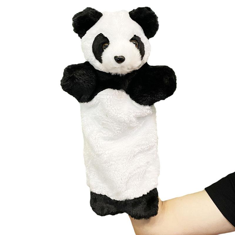 Interactive Cat Hand Puppet Animal Hand Puppet Cat Wrestling Gloves Childs Early Education Learning Hand Marionetes Pet Supplies