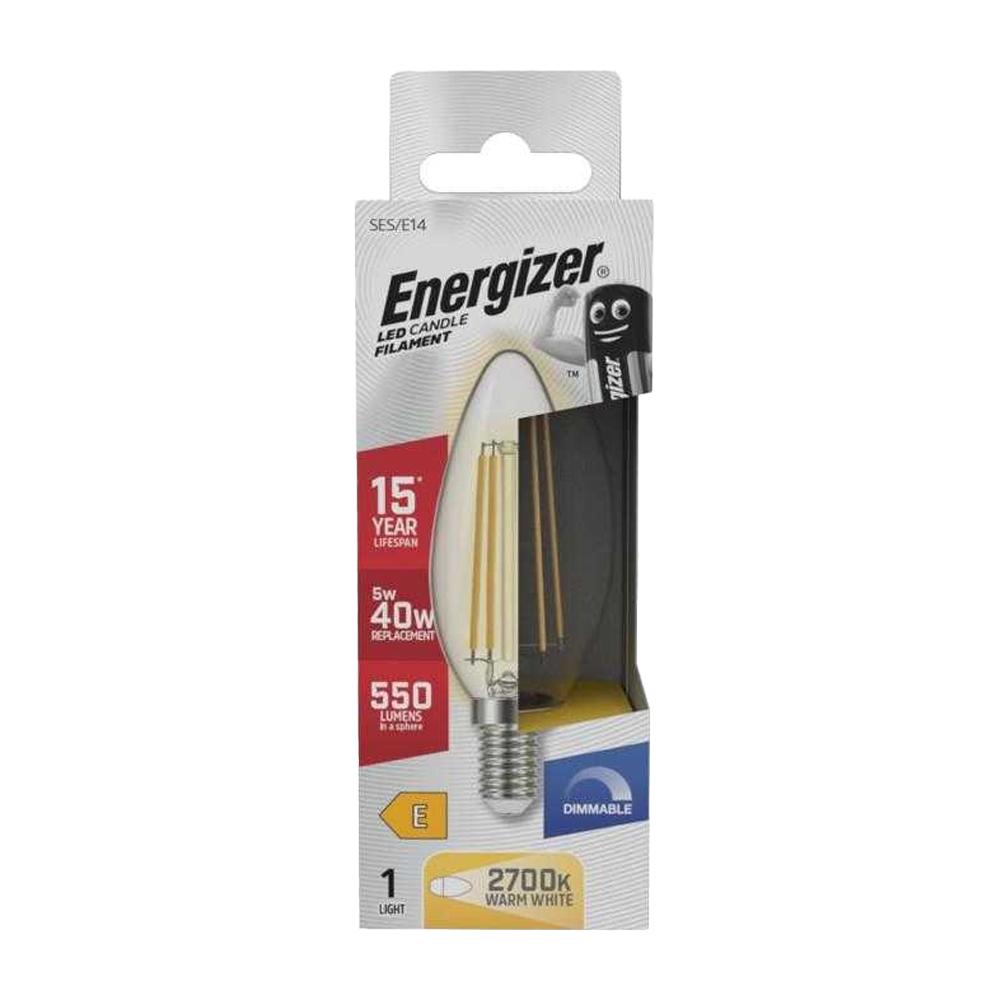 Energizer E14/SES LED Candle Bulb