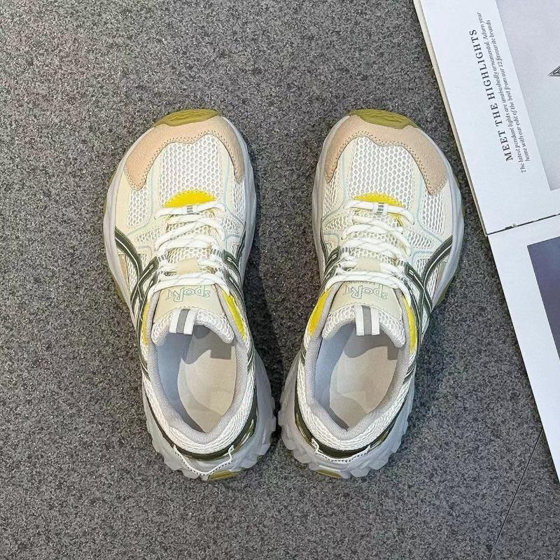 Platform Dad Shoes Women's Design Sense Niche Retro Versatile Running Shoes Sports Shoes Lightweight Super Soft Spring and Autumn New Models