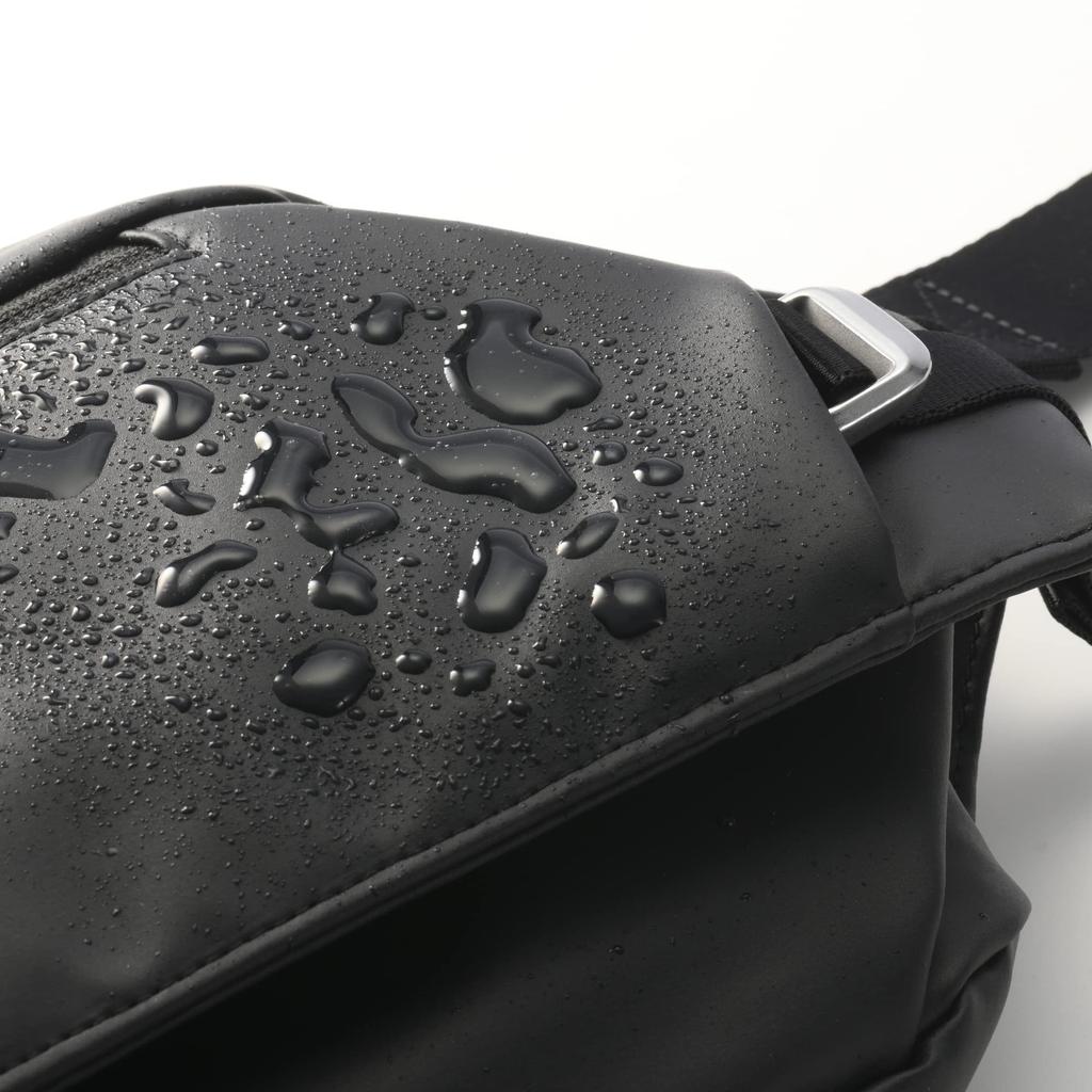 Ace Gene Expandable Sling Bag, B5 Compatible, Holds 10.1-inch Tablets, "CROSSLING-VCrossling Anti-Virus Type," Water-Repellent Synthetic Leather, No.