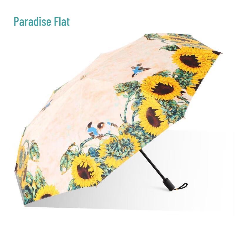 Paradise Umbrella 31901E Sunflower Gift Box Automatic Umbrella