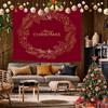 Christmas Tree Tapestry Background Cloth Hanging Cloth Bedroom Bedside Decorative Wall Cloth Rental Dormitory Tapestry