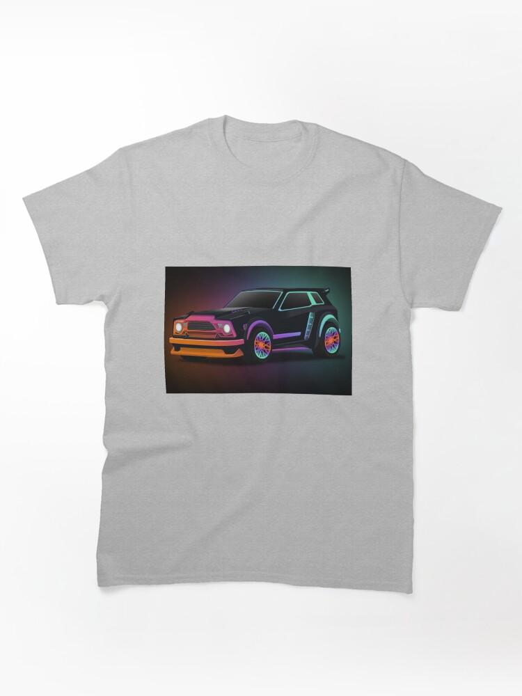 Rocket League Neon RGB Fennec Classic T-Shirt
