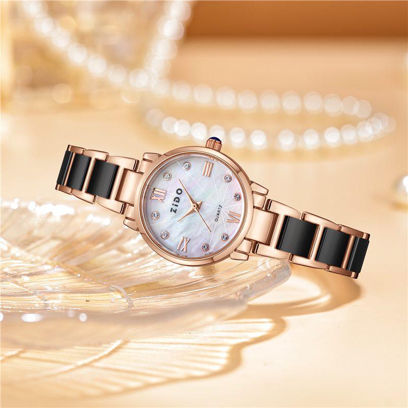 Women's Quartz Watch - Faux Ceramic High-end Niche Design
