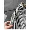 Summer New Striped Shirt Short-sleeved Men's Fashion Trend Versatile and Personalized Button Cardigan Men's Clothing