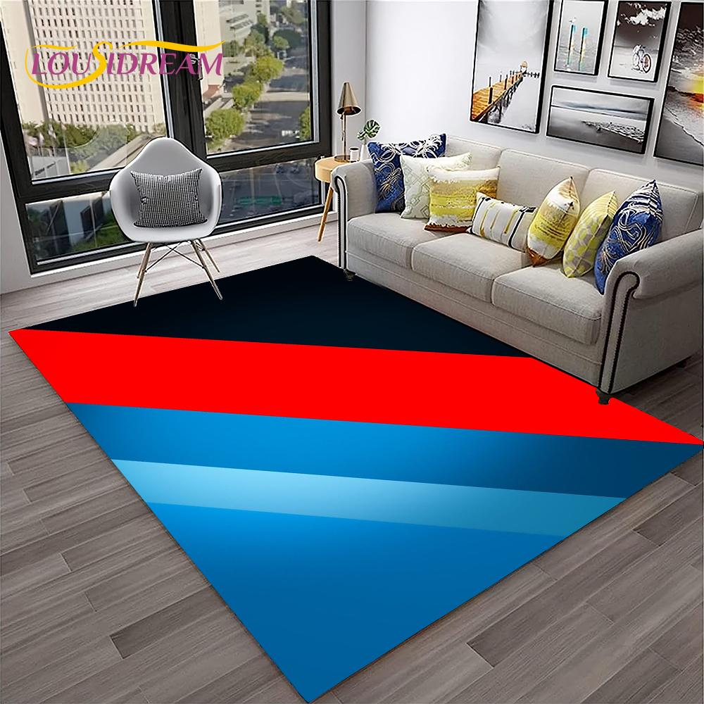 Sports Car Racing Car Carpet Rug for Home Living Room Bedroom Playroom Sofa Doormat Decor,Kids Game Area Rug Non-slip Floor Mat