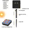 LED Solar String Light Outdoor Garden Fairy Lights Led Twinkle Waterproof Lamp for Christmas Party Decor