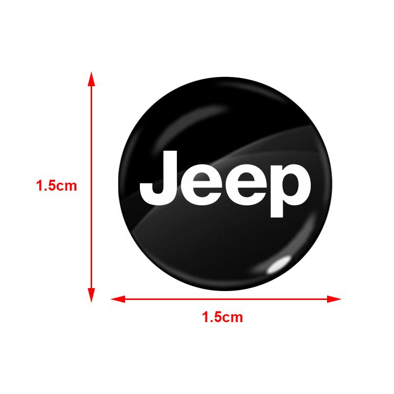 Auto Schloss Schlüsselloch Aufkleber Türschloss Schutz Auto 3D Aufkleber für Jeep Renegade Compass Grand Cherokee Wrangler Jk Gladiator