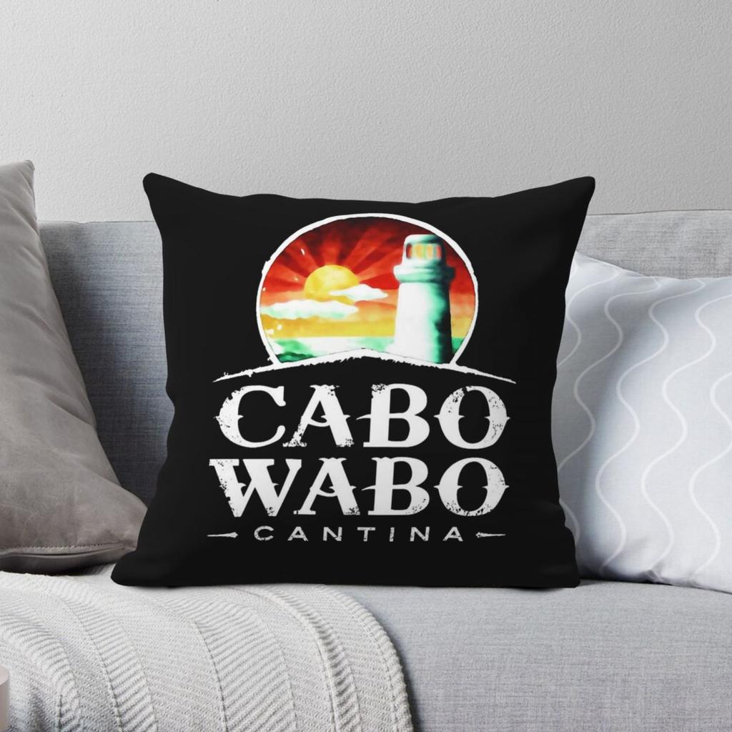Cabo Wabo Cantina Pillowcase Polyester Linen Velvet Creative Zip Decor Throw Pillow Case Sofa Seater Cushion Cover Wholesale