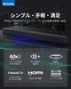 Philips TAB4000 Soundbar for TVs, Bluetooth 5.4, SmartphoneWireless Compatible, MusicGamesMoviesNews, USBHDMI ERC Compatible