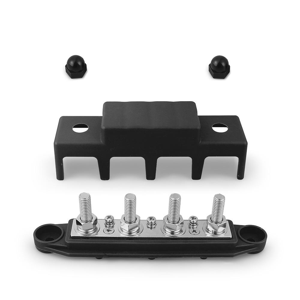 Distribution Block 250A 4 Pin Screw Terminal Block Bus Bar Power Terminal Blocks
