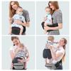 LANDICI Hip Carrying Piggyback Baby Facing Side Side For Newborns To 3 Years Storage Bag Load Capacity Reduces Lower Back Baby Gift for Going Out