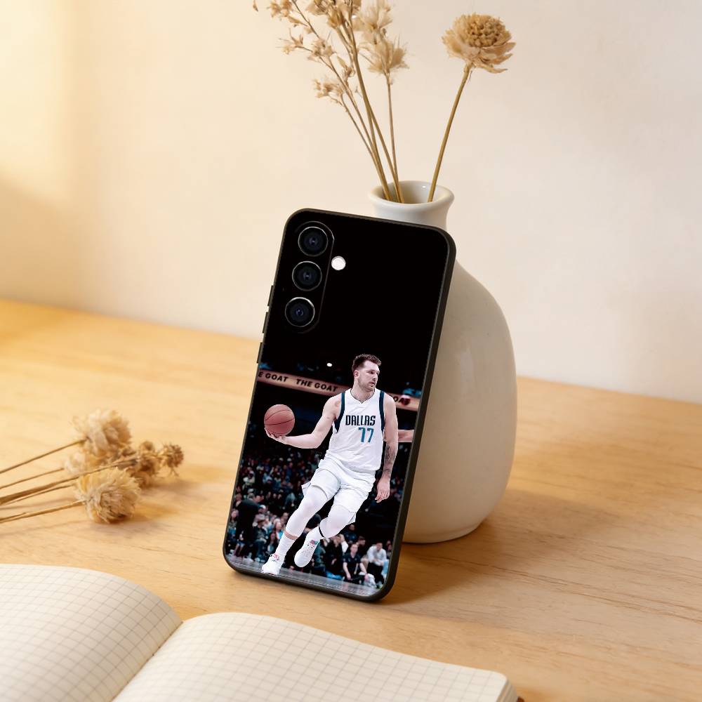 Baskerball L-Luka D-Doncic LD Phone Case For Samsung Galaxy A73,A72,A71,A70,A53,A52,A51,Soft Silicone Black Cover