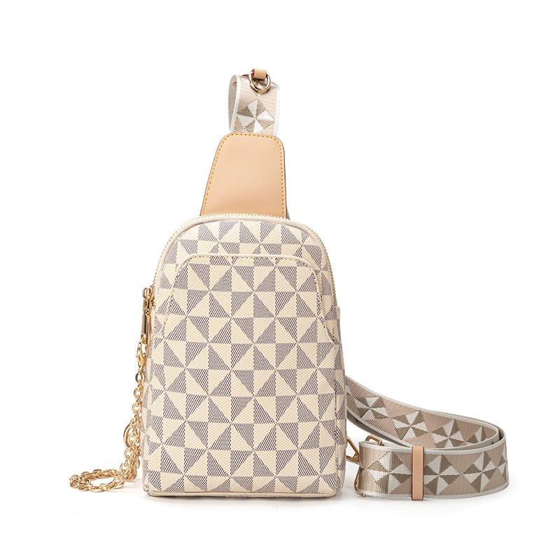 Fashion Unisex Trend Retro Casual Shoulder Crossbody Bag Street Trend Multifunctional Breast Bag