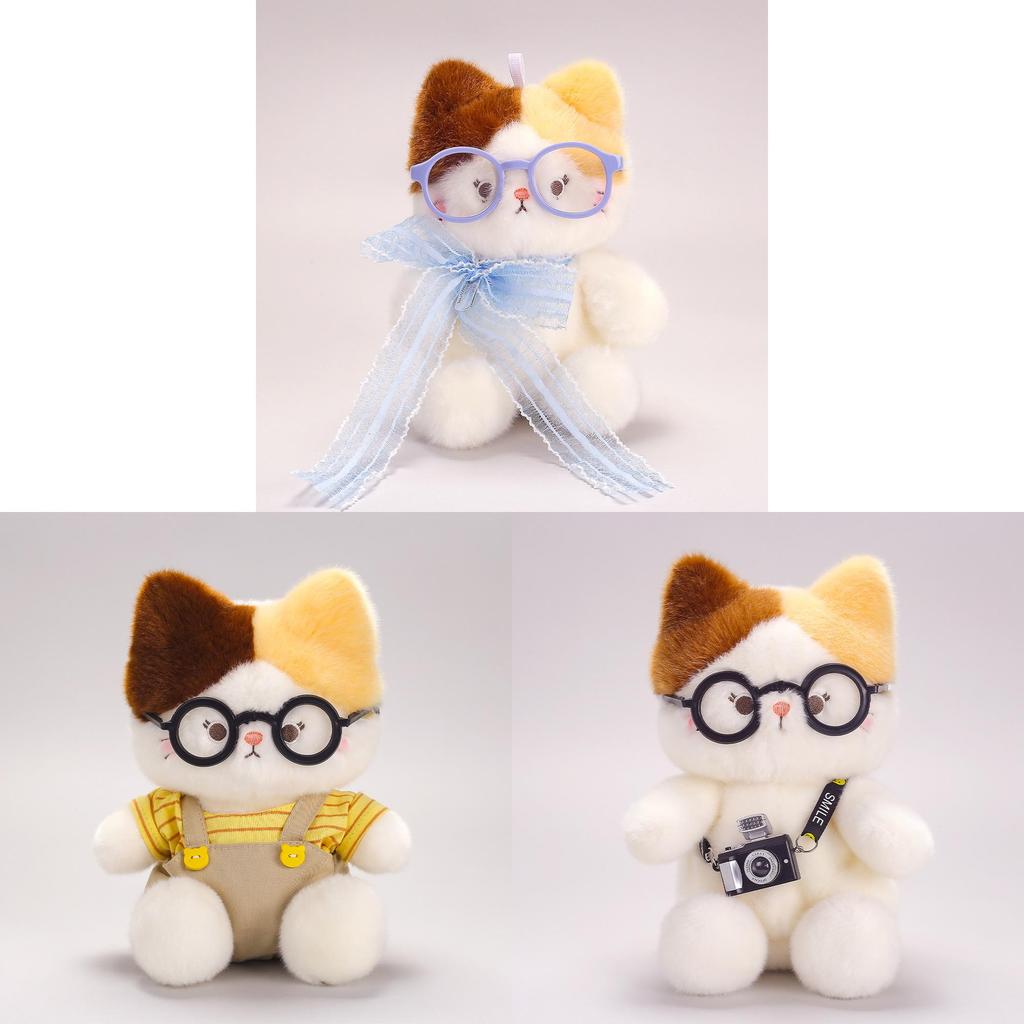 Plush Cat Toy With Polyester Fiber Filling For Kids And Collectors