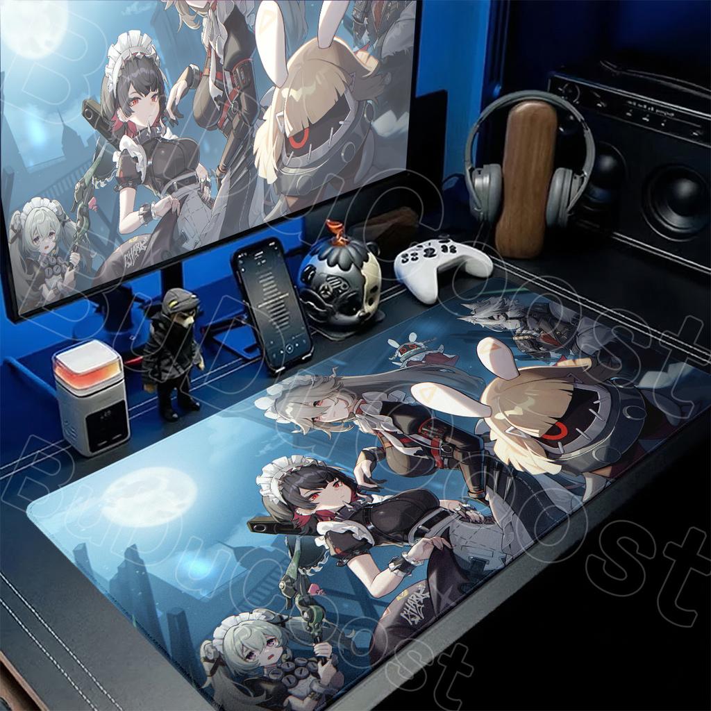 Anime Girl Ellen Joe Mouse Pad Laptop Office Long Table Mat Large Gamer Keyboard Carpet XXL Zenless Zone Zero Non-slip Mousepads
